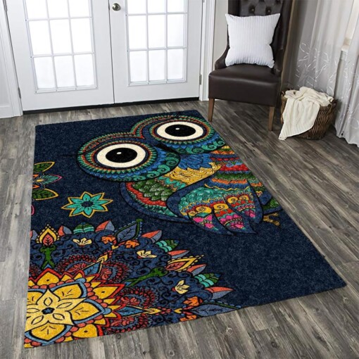 Colorful Owl Limited Edition Rug