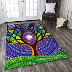Colorful Tree Limited Edition Rug
