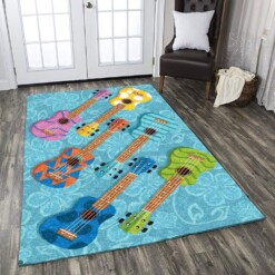 Colorful Ukulele Limited Edition Rug