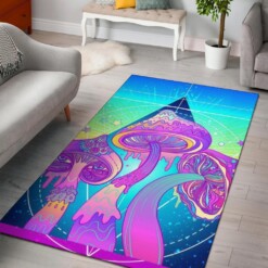 Colours Mushroom Art Area Rug