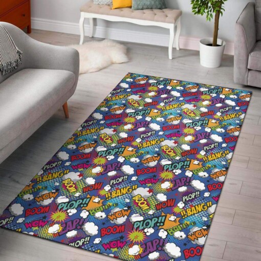 Comic Book Limited Edition Rug