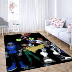 Comic Teen Titans Carpet Rug