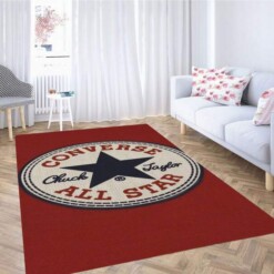 Converse All Star Logo Carpet Rug