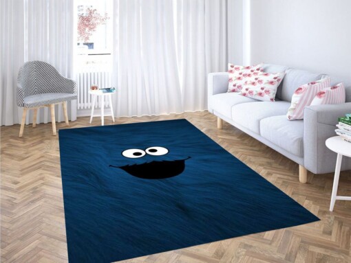 Cookie Monster Living Room Modern Carpet Rug