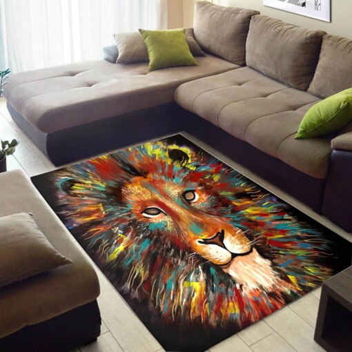 Cool African Amazing American Art Animals Large Carpet Living Room Rug