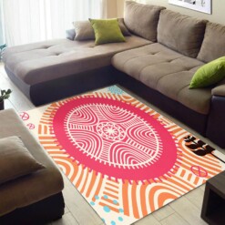 Cool African American Vintage Natural Hair Seamless Pattern Large Room Rug