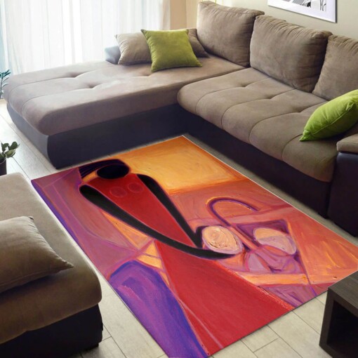 Cool African Beautiful American Black Art Melanin Woman Style Area Themed Home Rug