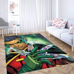 Cool Robin Dc Comics Carpet Rug