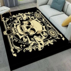 Cool Skull Rectangle Limited Edition Rug