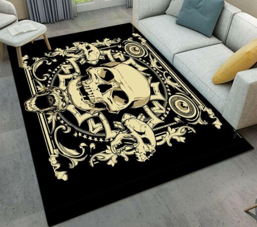 Cool Skull Rectangle Limited Edition Rug