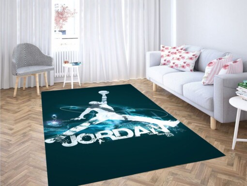 Cool Wallpaper Basketball Living Room Modern Carpet Rug