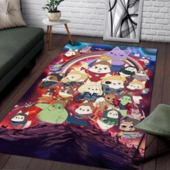 Corgi Avengers Area Limited Edition Rug