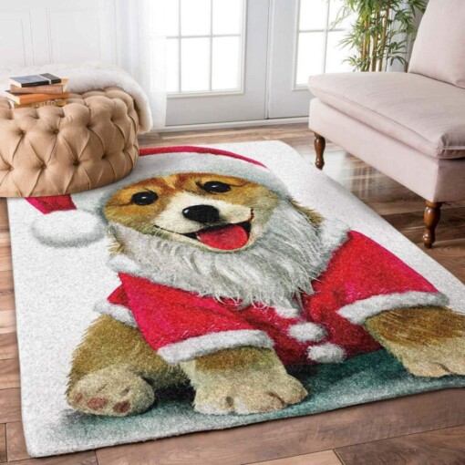 Corgi Christmas Limited Edition Rug