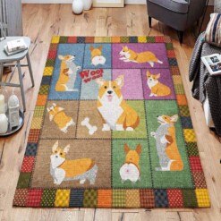 Corgi Limited Edition Rug