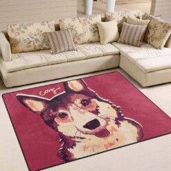 Corgi Limited Edition Rug