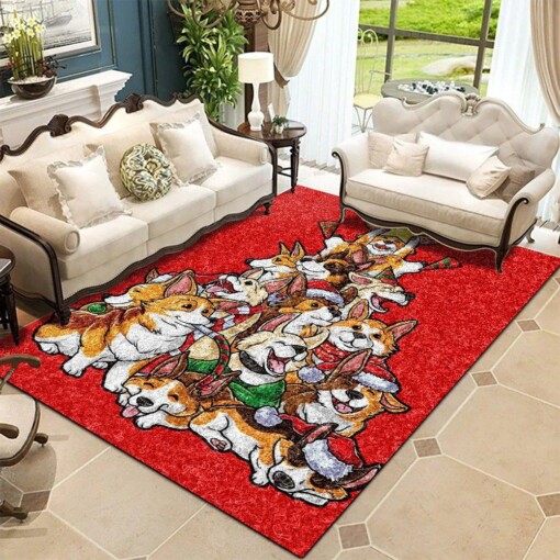 Corgi Limited Edition Rug