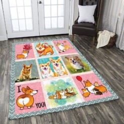 Corgi Limited Edition Rug