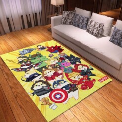 Corgi Marvel Area Limited Edition Rug