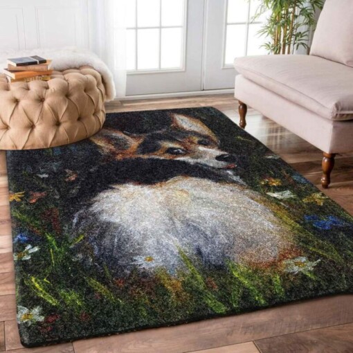 Corgi Rug