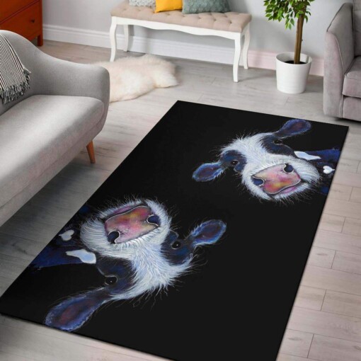 Cow Black Limited Edition Rug