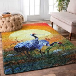 Crane Bird Limited Edition Rug