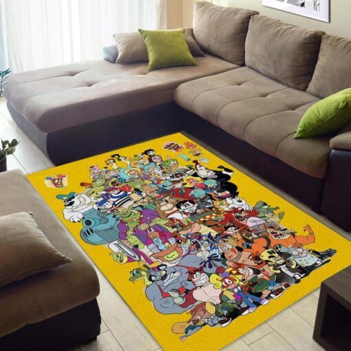 Crash Bandicoot Area Rug