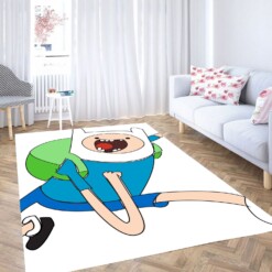 Crazy Finn Adventure Time Carpet Rug