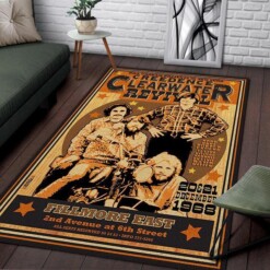 Creedence Clearwater Revival Fillmore East Area Rug