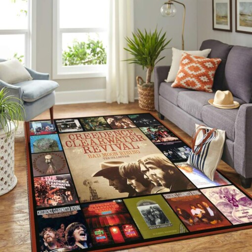 Creedence Clearwater Revival Mk Carpet Area Rug