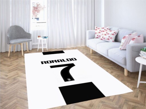 Cristiano Ronaldo Juve Wallpaper Carpet Rug