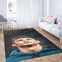 Cristiano Ronaldo Living Room Modern Carpet Rug
