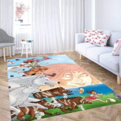 Crossover Spirited Away And Ghibli Carpet Rug