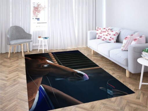 Crying Bojack Horseman Living Room Modern Carpet Rug