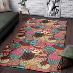 Cupcake Pattern Limited Edition Rug