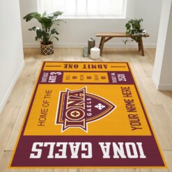 Customizable Iona Gaels Rug  Custom Size And Printing