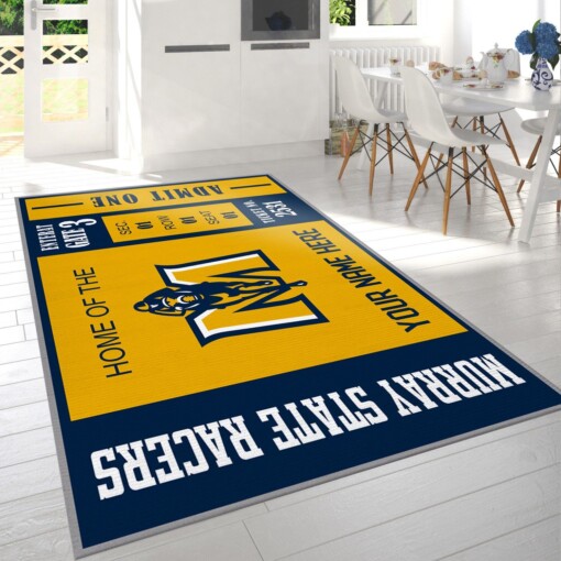 Customizable Murray State Racers Rug  Custom Size And Printing