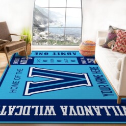 Customizable Villanova Wildcats Rug  Custom Size And Printing