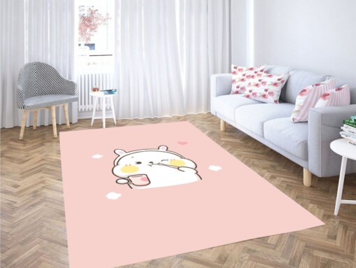 Cute Animal Cartoon Living Room Modern Carpet Rug