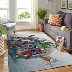 Cute Avengers Area Rug