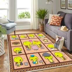 Cute Baby Turtle Mk Carpet Area Rug