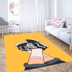 Cute Background Living Room Modern Carpet Rug