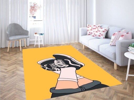 Cute Background Living Room Modern Carpet Rug