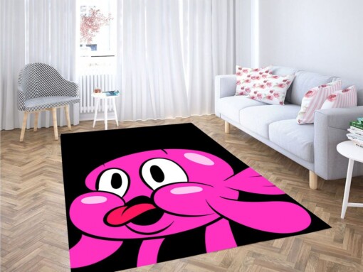 Cute Character Cartoon Network Living Room Modern Carpet Rug