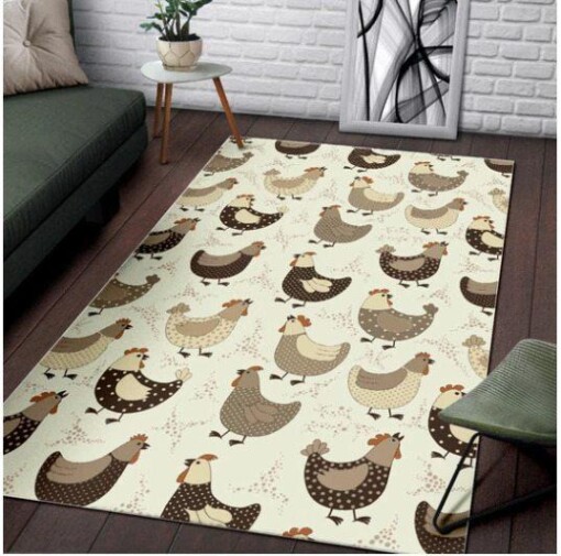 Cute Chicken Limited Edition Rug