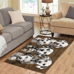 Cute Dalmatian Rectangle Limited Edition Rug