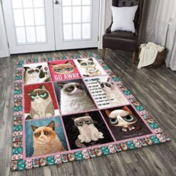 Cute Grumpy Cat Rectangle Limited Edition Rug