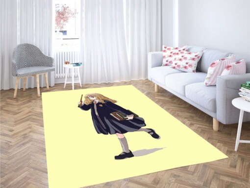 Cute Hermione Living Room Modern Carpet Rug