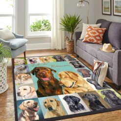 Cute Labrador Retriever Mk Carpet Area Rug