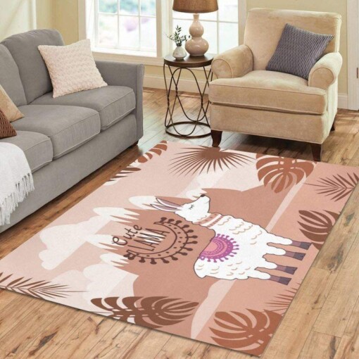 Cute Llama Limited Edition Rug