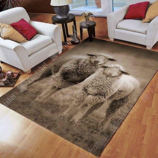 Cute Sheeps Limited Edition Rug